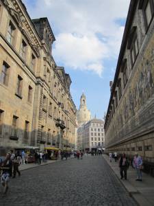 Klassenfahrtenfuchs - Klassenfahrt nach Dresden - Altstadt mit Fürstenzug