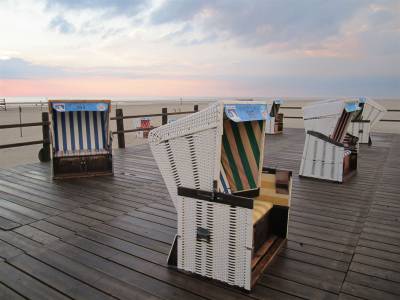 Klassenfahrtenfuchs - Klassenfahrt St. Peter-Ording - Strandkörbe