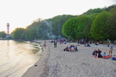 Klassenfahrtenfuchs - Klassenfahrt Hamburg - Elbstrand