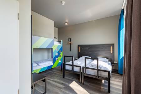 Klassenfahrtenfuchs-Klassenfahrt Aachen-a&o Mehrbettzimmer