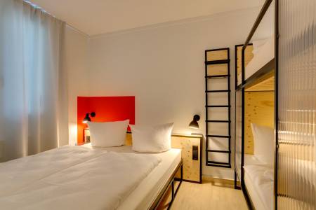 Klassenfahrtenfuchs - Klassenfahrt Leipzig - Meininger Hotel Leipzig - Mehrbettzimmer