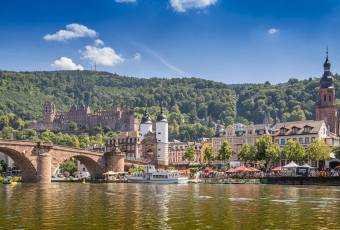 Heidelberg Blick auf den Neckar