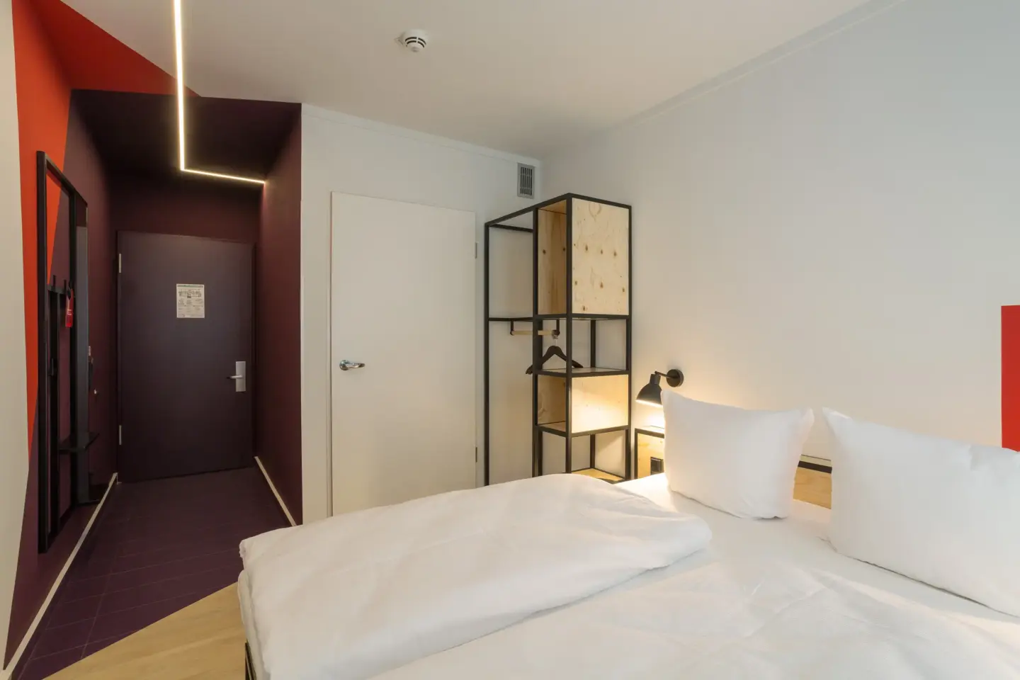 Klassenfahrt Leipzig - Zweibettzimmer mit Doppelbett