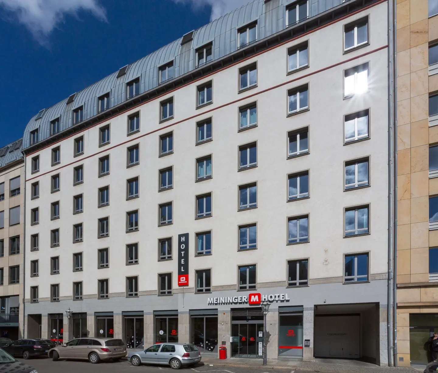 Klassenfahrt Leipzig - Außenansicht des Hotels