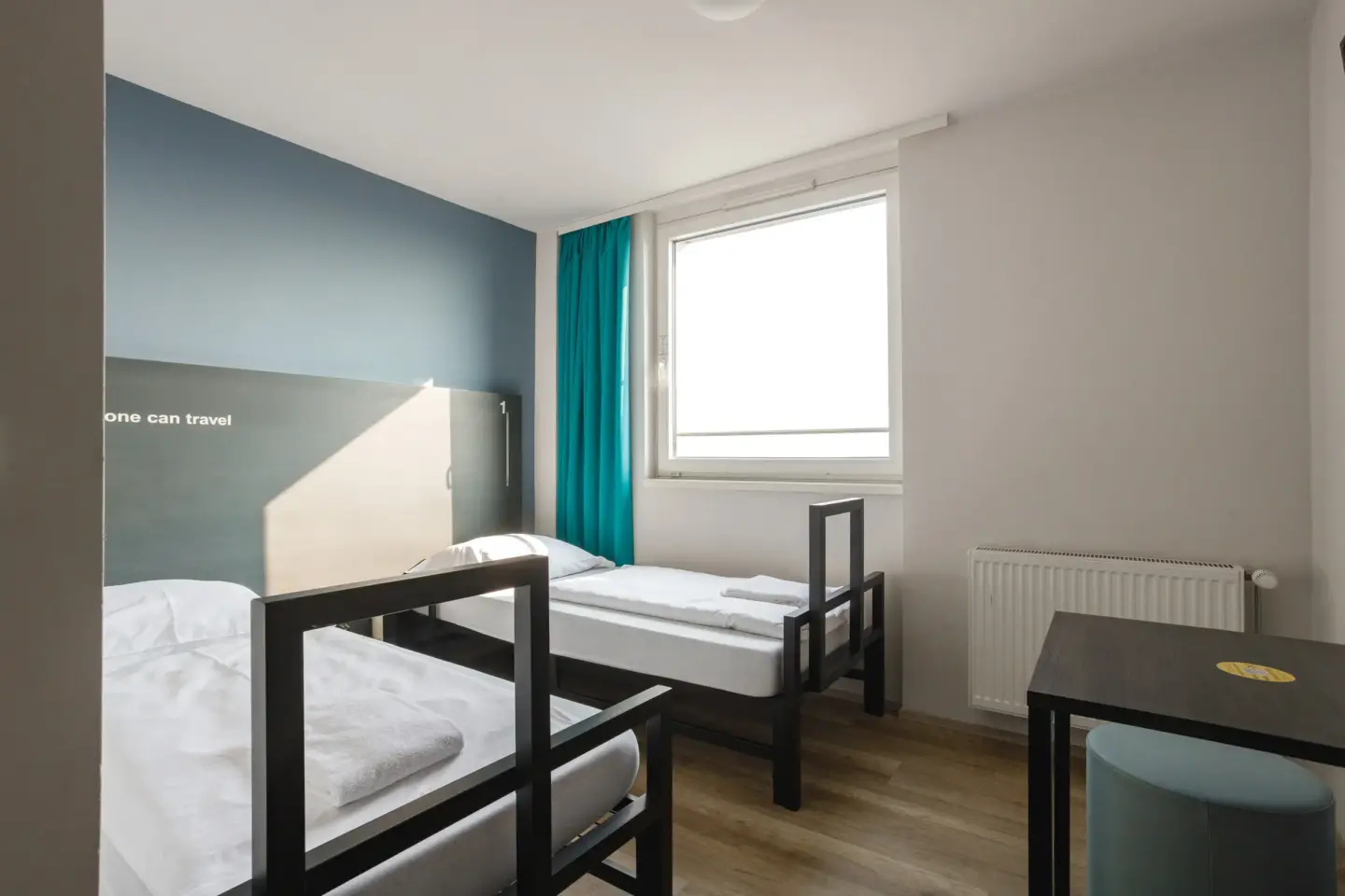 Klassenfahrt Prag - Mehrbettzimmer mit Einzelbetten