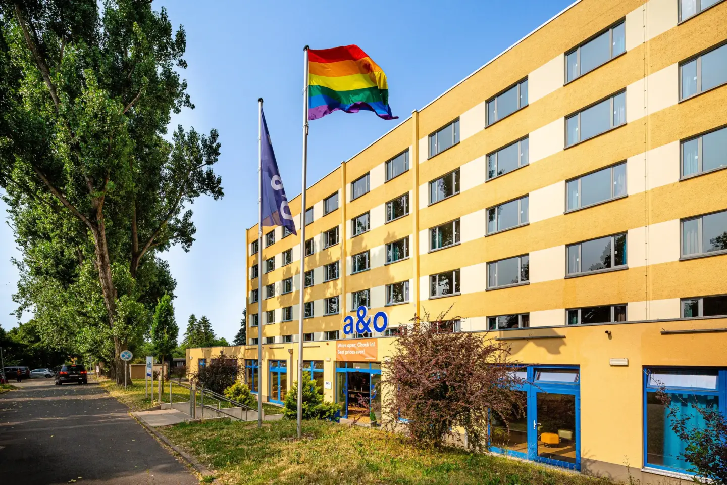 Klassenfahrt Weimar - Außenansicht des Hostels