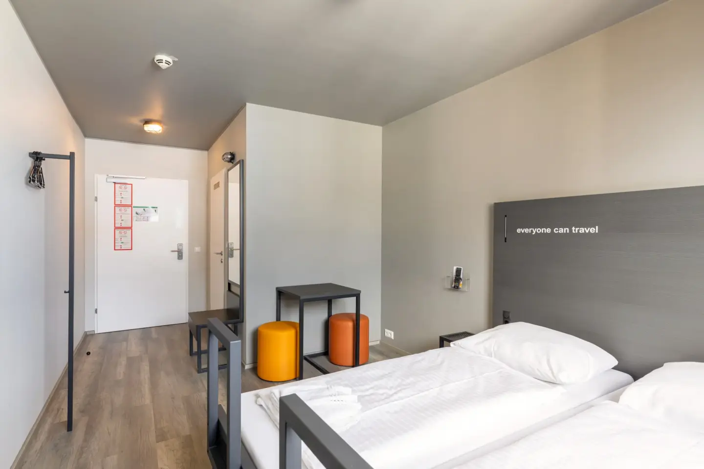 Klassenfahrt Wien - Zweibettzimmer mit Doppelbett