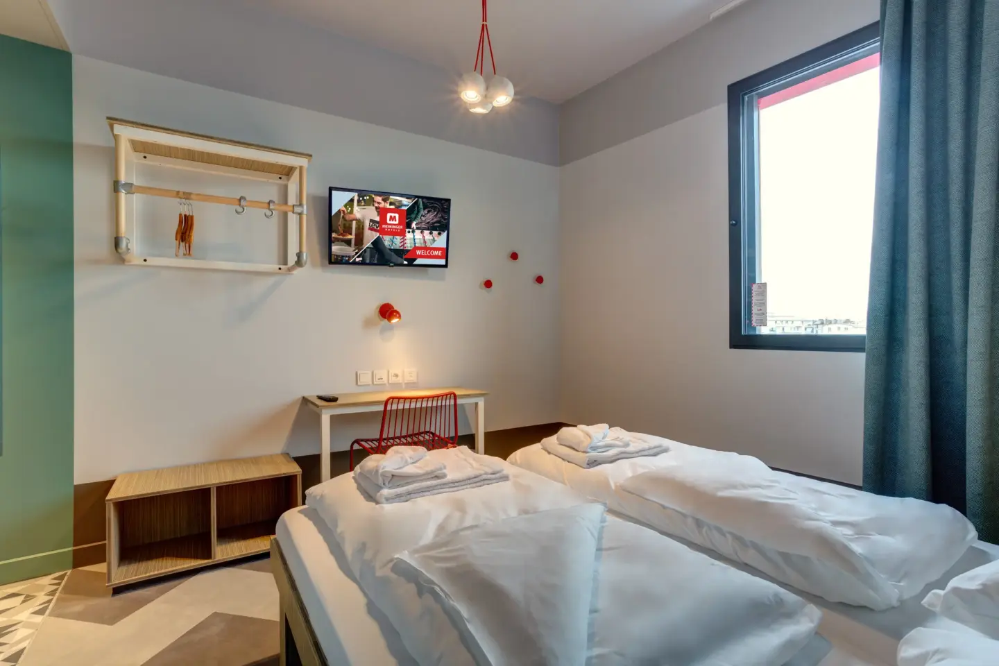 Klassenfahrt Paris - Zweibettzimmer mit Doppelbett