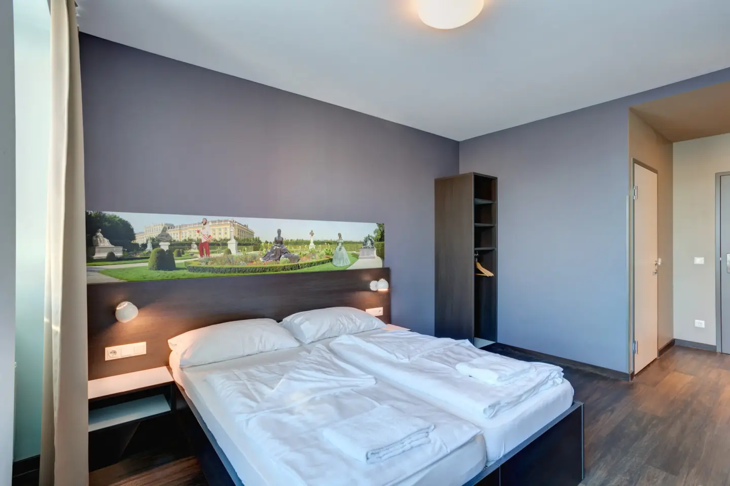 Klassenfahrt Wien - Zweibettzimmer mit Doppelbett