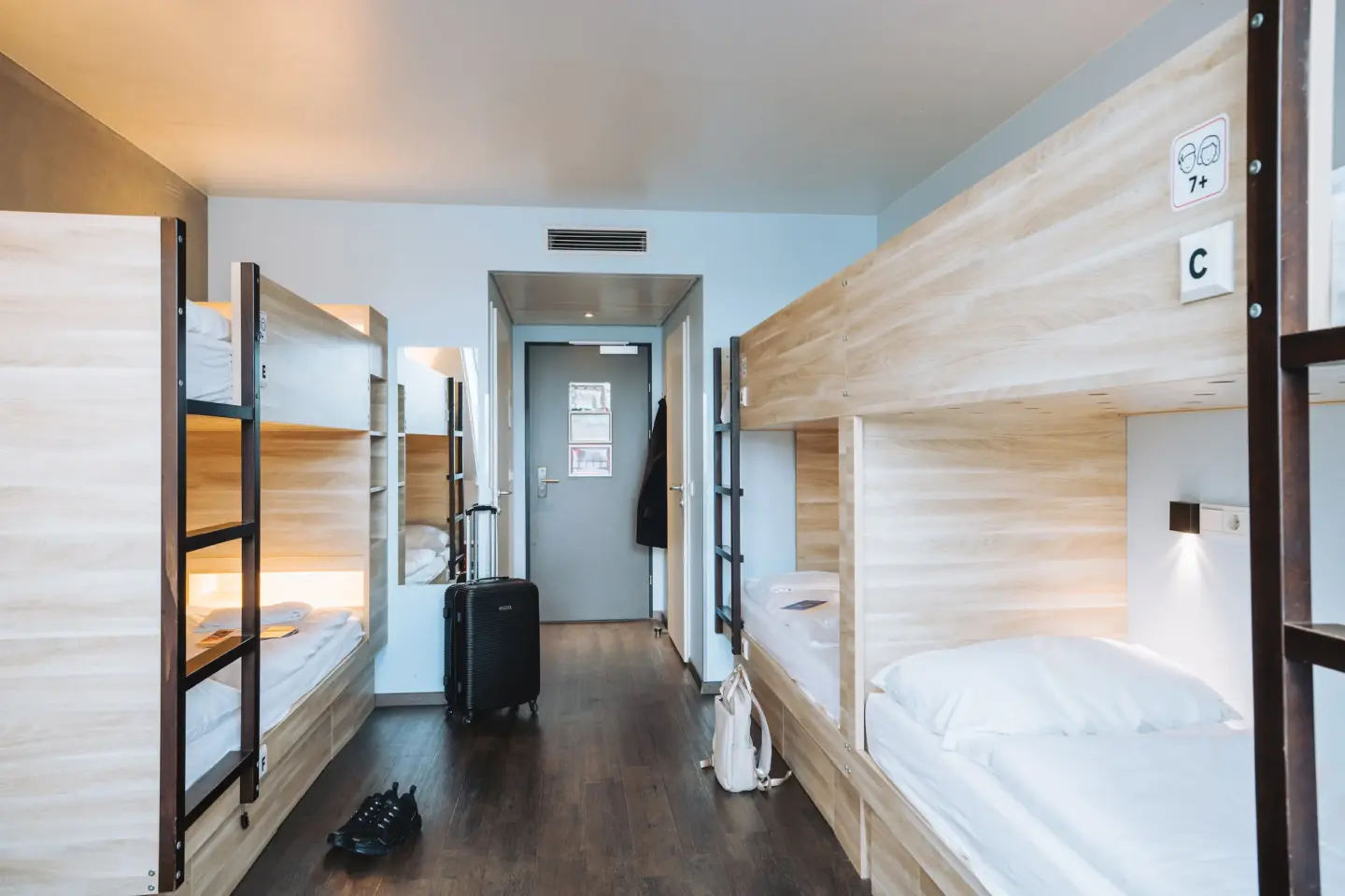 Klassenfahrt Wien - Mehrbettzimmer mit Doppelbetten