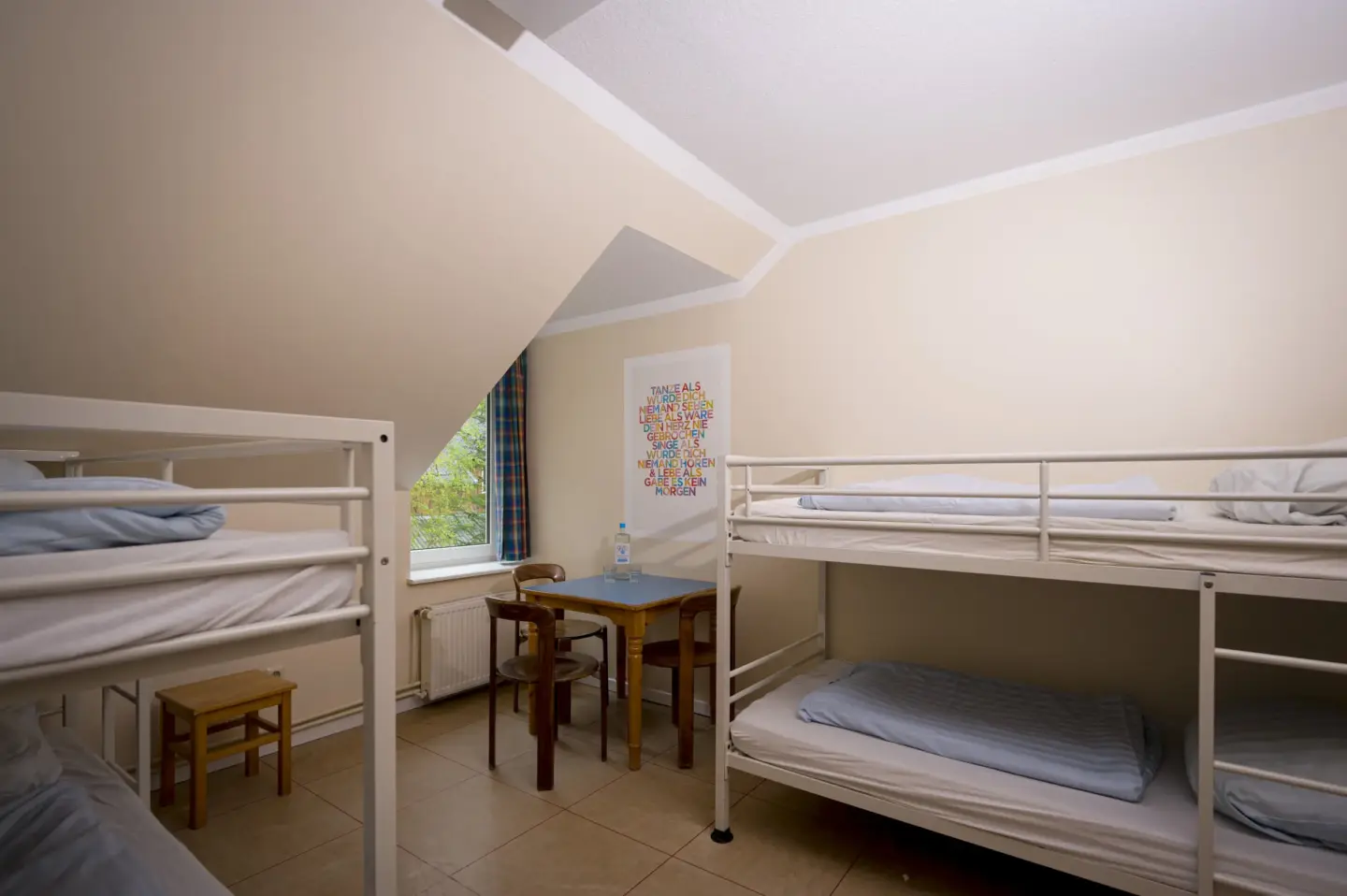 Klassenfahrt St. Peter-Ording - Mehrbettzimmer mit Doppelstockbetten