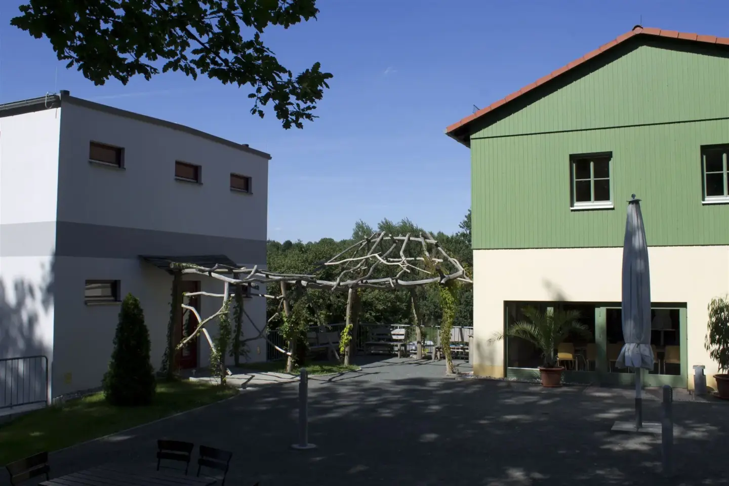 Klassenfahrt Grethen - Gebäude von außen