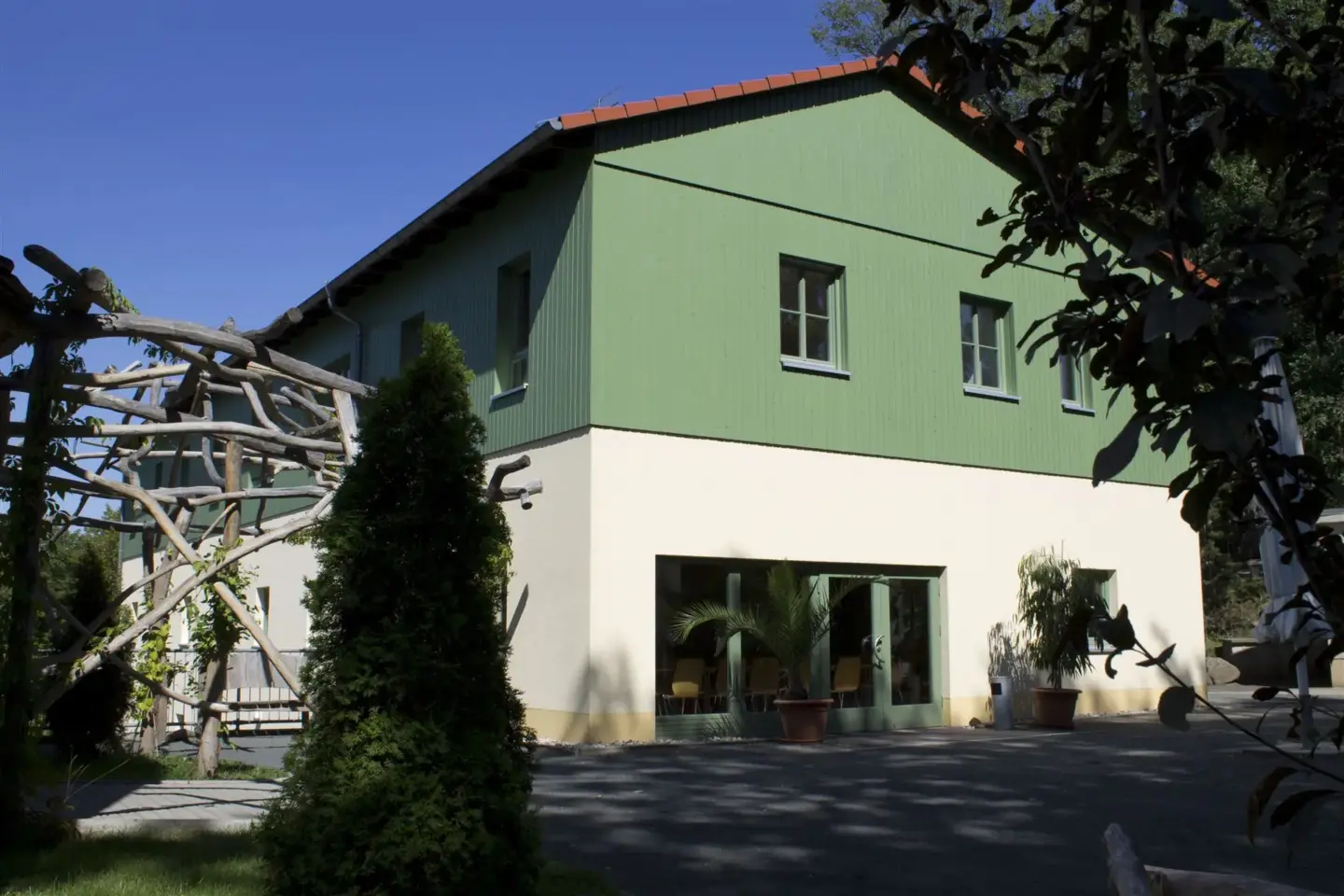 Klassenfahrt Grethen - Gebäude von außen