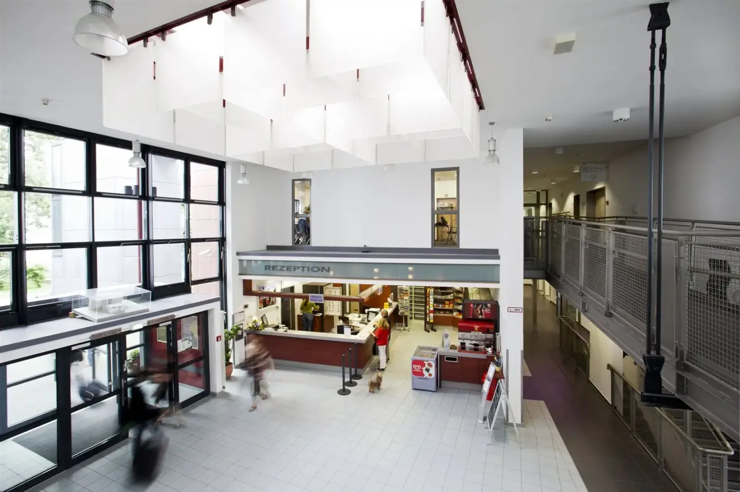 Klassenfahrt Köln - Rezeption der Jugendherberge