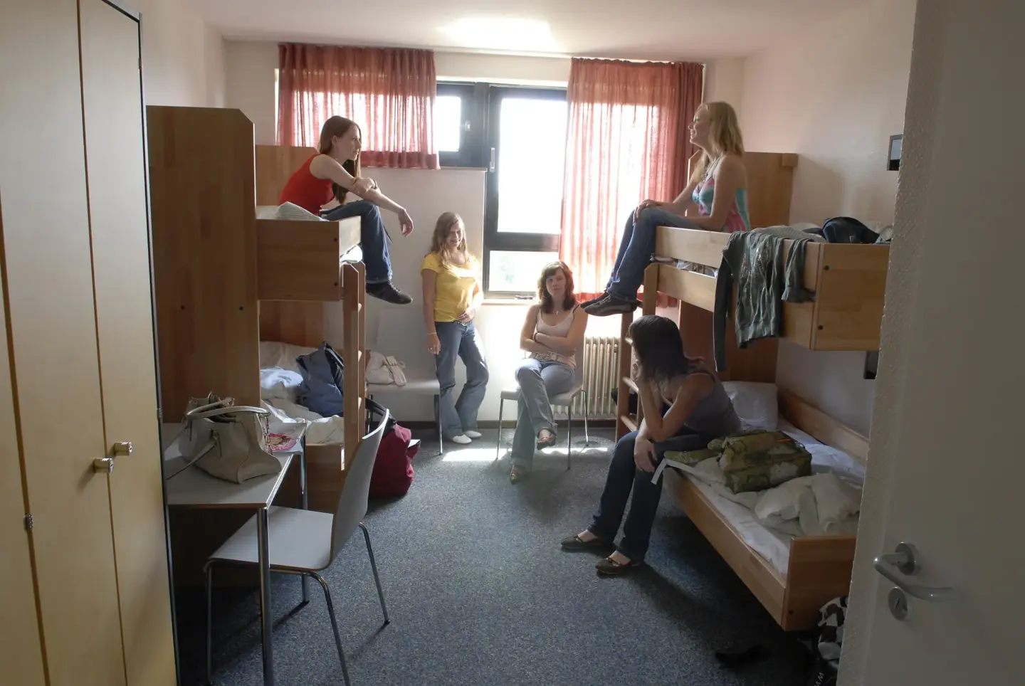 Klassenfahrt Köln - Mehrbettzimmer mit Doppelstockbetten