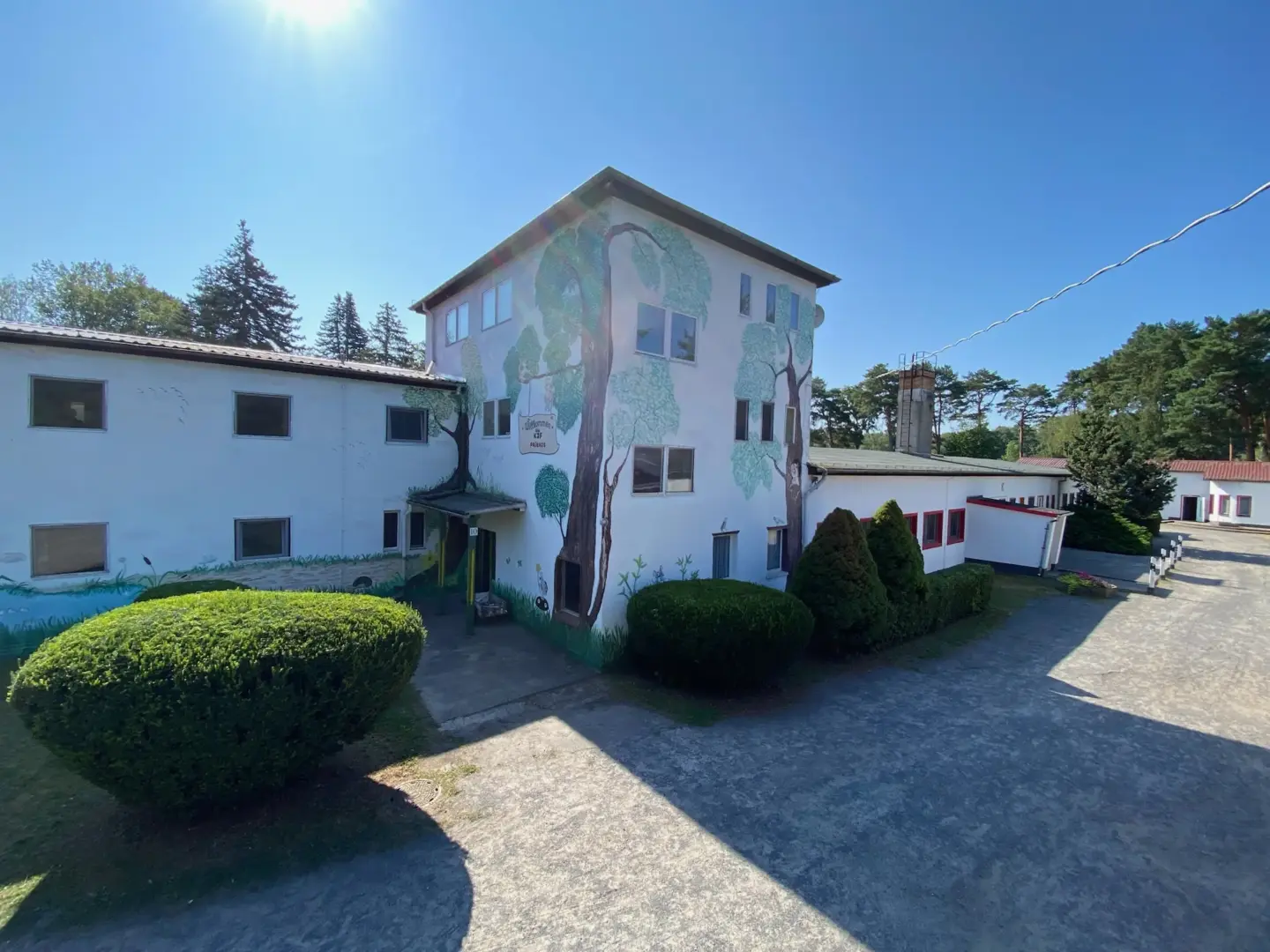 Klassenfahrt Prieros - Bettenhaus für zwei Klassen
